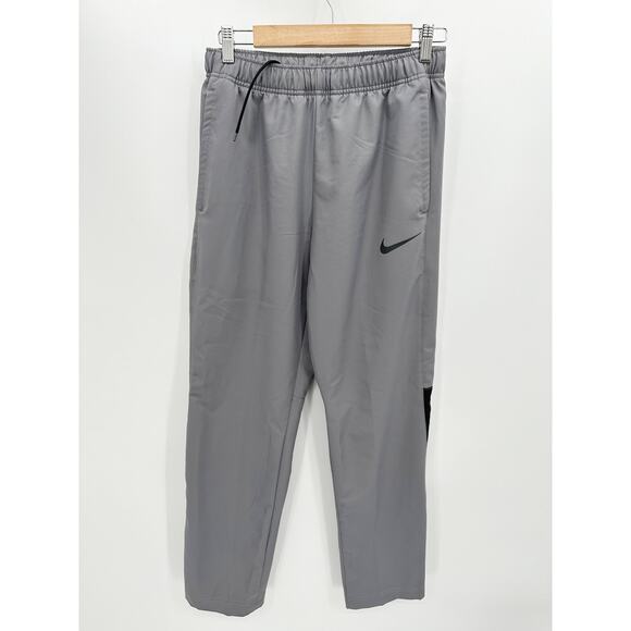 Nike Dri-Fit Grey Woven Training Activewear Sweatpants‎ Men's Size Small S - Picture 1 of 8